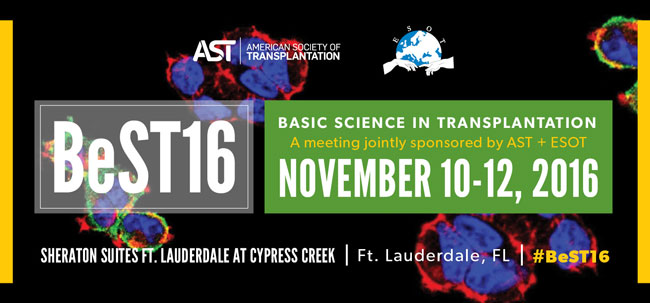 BeST 16 Basic Science in Transplantation Meeting